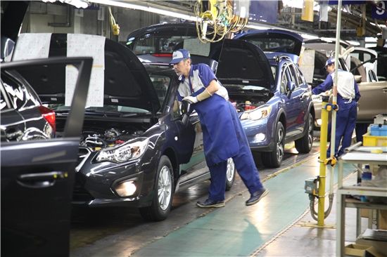 日本汽车机械工厂