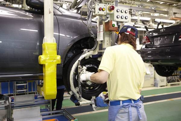 日本汽车机械工厂