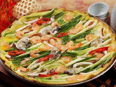 韩国葱饼多种多样