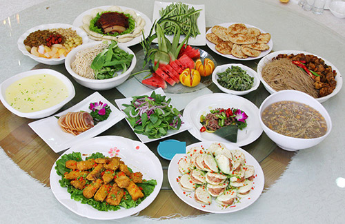 多样的中国美食