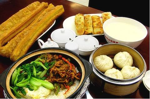 中国早餐多种多样