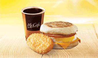 麦当劳早餐经济实惠