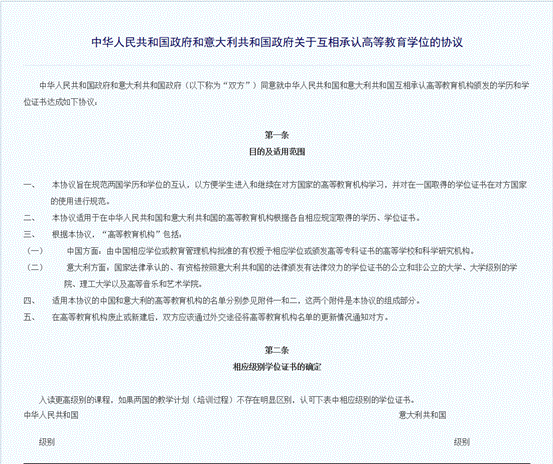 意大利公立大学官方本科/硕士招生简章