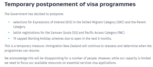 新西兰移民条件,技术移民政策